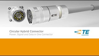 TE Circular Hybrid Connector