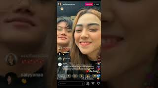 Bikin Baper Rizky Febian Dan Azel Live Ig Bareng Rabu 28-08-2019