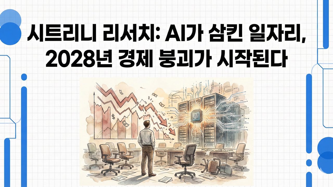 [핵심 요약] THE 2028 GLOBAL INTELLIGENCE CRISIS (5분 핵심 요약·AI 심층 분석 · 핵심 주제 ...