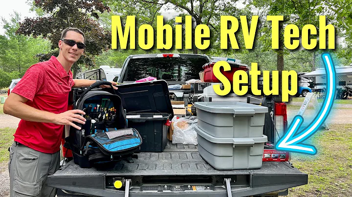 Mobile RV Tech Setup Living & Working From RV