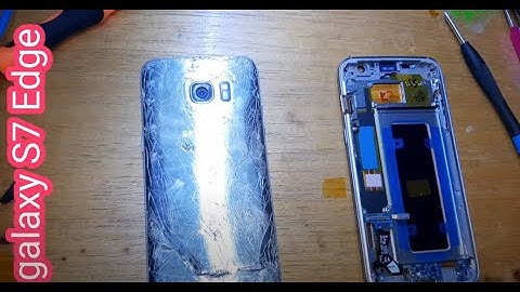 Galaxy s7 edge middle frame and oled replacement