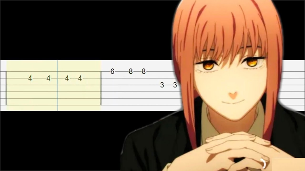 Chainsaw Man OP Kick Back (Easy Guitar Tabs Tutorial) YouTube