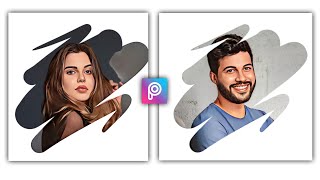 PicsArt Vector Splash Effect || PicsArt Portrait Cartoon Photo Editing Tutorial screenshot 4