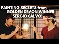 Want to win a golden demon secret tips from master miniature painter sergio calvo