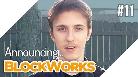 Vlog #11 | Announcing "BlockWorks" - [Game Dev Log]