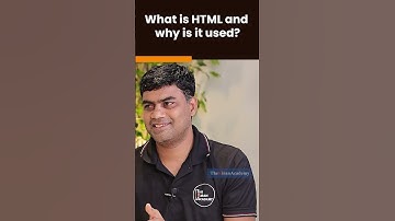 What Is HTML & Why Is It Used? | Java Interview Question | #shorts #kiransir