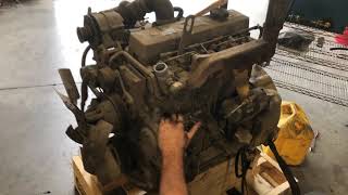 John Deere 4045 4.5L 4045DF150 Running Engine for Sale!