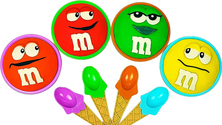 M&M's Surprise Eggs Play-Doh. Part 3