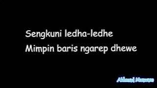Video Lirik Cintamu Sepahit Topi Miring by JHF