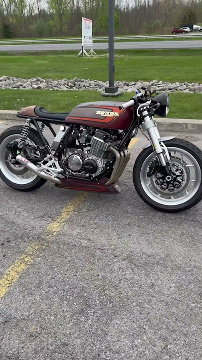 Ultimate Honda CB750 cafe racer #hondacb