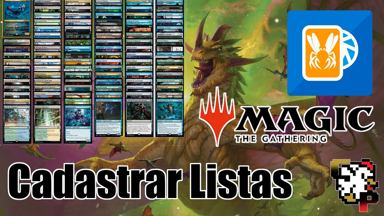 Como cadastrar listas de Magic mais rápido com Delver Lens ! - YouTube