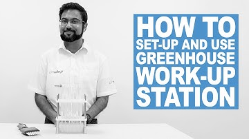 How to set-up and use Radleys GreenHouse Work-up Station