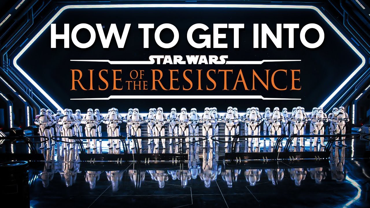 Как попасть на «Восход Сопротивления» в Disney World!