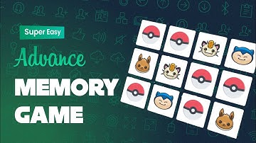Memory Game Using Html CSS and Javascript | #javascript
