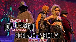 Howl-O-Scream 2026 Scream & Sweat Reveal Event | SeaWorld Orlando