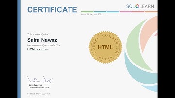 Learn Html Fundamental With Sololearn || Digital Hutt || HTML5 Certification