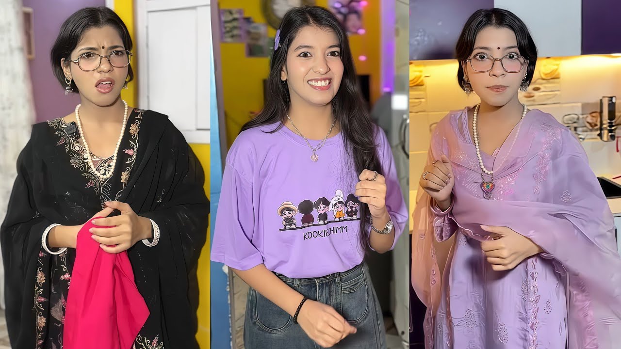 Mummy Aur Purple Kapde 🥰 || BTS Army Girls / 