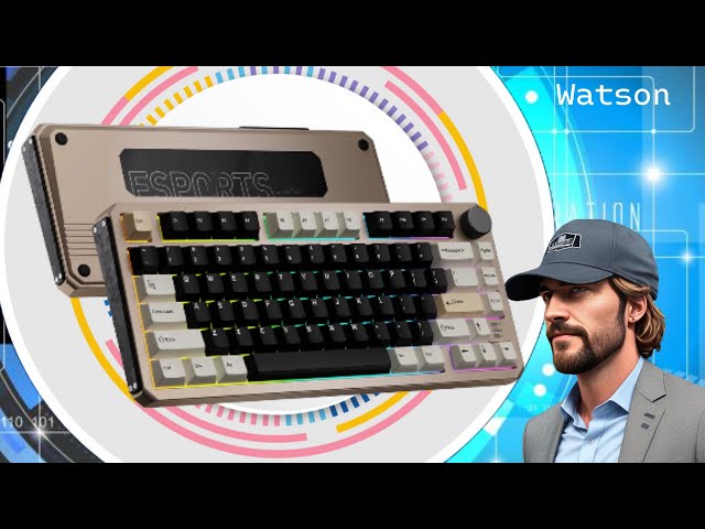 DAREU A75HE Gaming Keyboard - YouTube