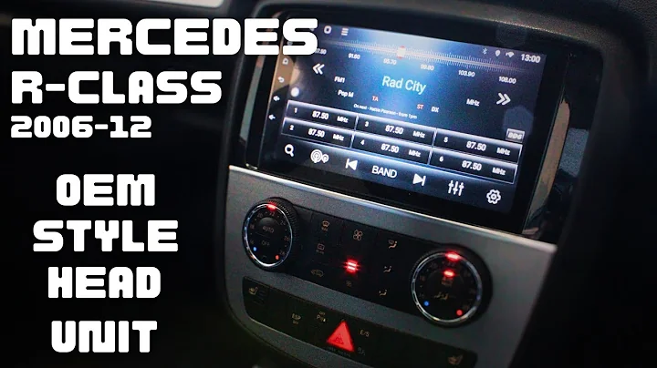 Mercedes Benz R-Class | 2006-12 | Android 13.0 OEM Style Radio Showcase