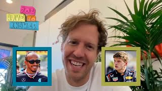 Hamilton or Verstappen? Messi or Ronaldo? Norris or Russell? Vettel’s You Have to Answer | ESPN F1
