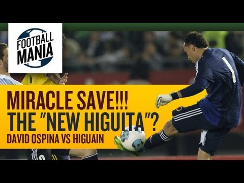 David Ospina Vs Higuain: miracle save!!! The \