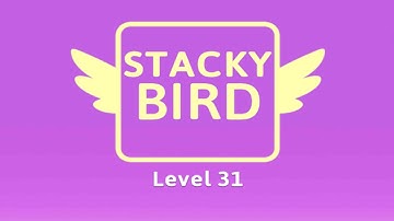 Stacky Bird: Hyper Casual Flying Birdie Game - Android Gameplay