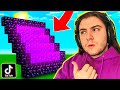 PRUEBO los TIKTOK MÁS VIRALES DE MINECRAFT 😂😱 MINECRAFT TIKTOKS ¿FUNCIONAN? 7