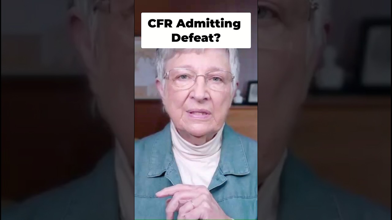 Council on Foreign Relations Admitting Defeat?  #shorts