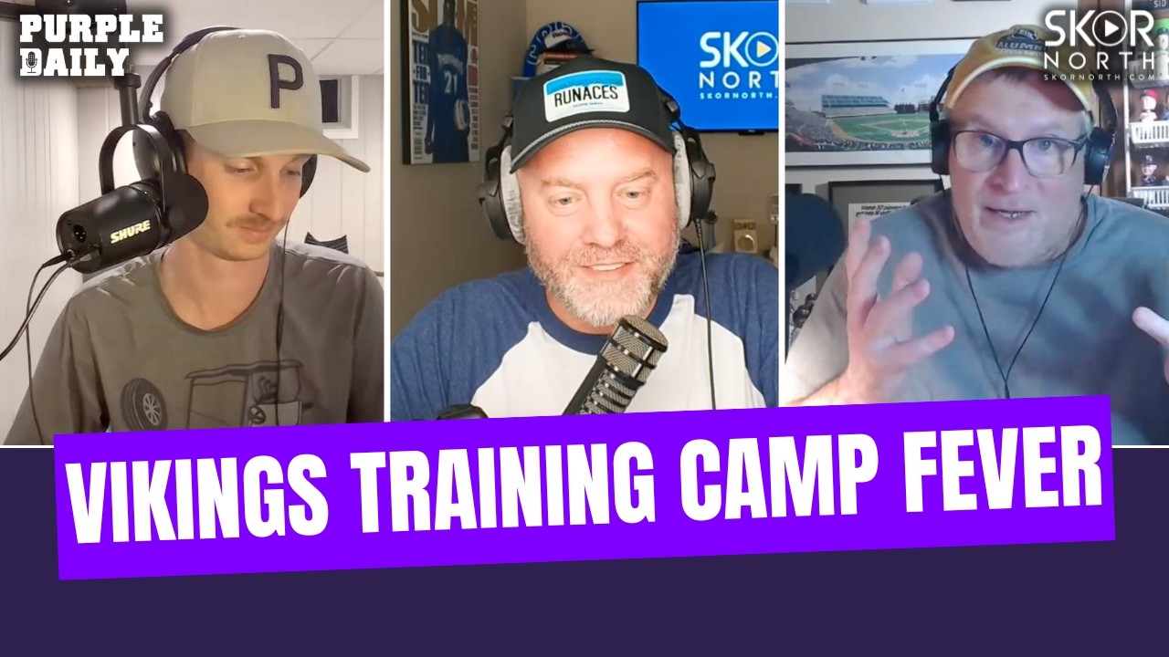 Minnesota Vikings training camp excitement is here! Minnesota Vikings training camp excitement is here!