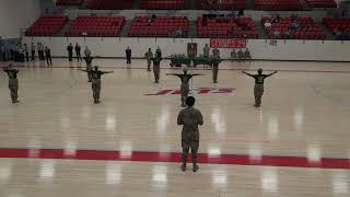 MacArthur Highlander Battalion UnArmed Exhibition 2024 Oklahoma State Championship Drill Meet