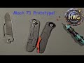 Tempest Knives Prototype Mach 71- Disassembly &amp; Cleaning
