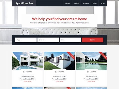 Slider Behind Site Header & Home Featured Widget In AgentPress Pro