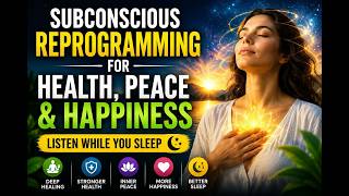 Subconscious Reprogramming for Health, Peace & Happiness