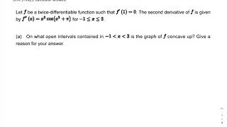 Unit 5 FRQ 2