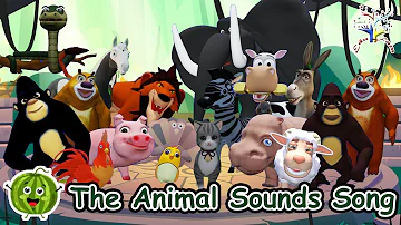The Animal Sonds song || The animals || Let's Sing  || Kids Songs and Nursery Rhymes || EduFam