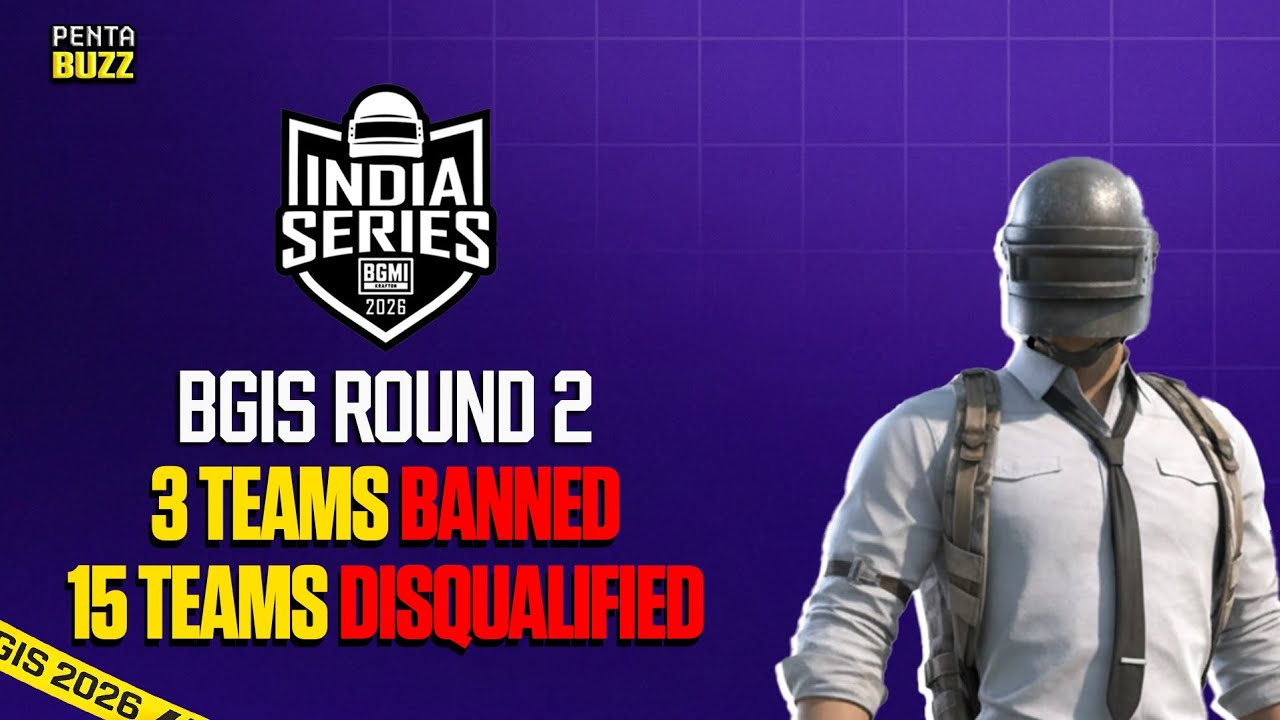 3 Teams Banned & 15 teams Disqualified from BGIS 2026 Round 2 🏆😱