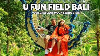 MAGICAL DAY AT U FUN FIELD BALI — Moon Swing + Stunning Views! ✨ Part 1