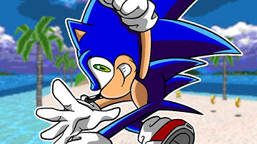 [#SRB2] Emerald Coast w/ X Sonic • 0:21.40