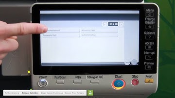 Konica Minolta MFD Embedded Application Tour