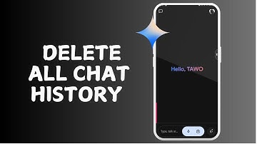 HOW TO DELETE ALL CHAT HISTORY ON GEMINI APP
