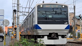《E531系0番台基本10両 東大宮出場回送(臨時)》E531系0番台基本水ｶﾂK401編成(トップナンバー)が土呂駅付近を通過！(回9552M)