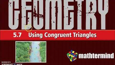 BIM Geometry 5-7 Using Congruent Triangles