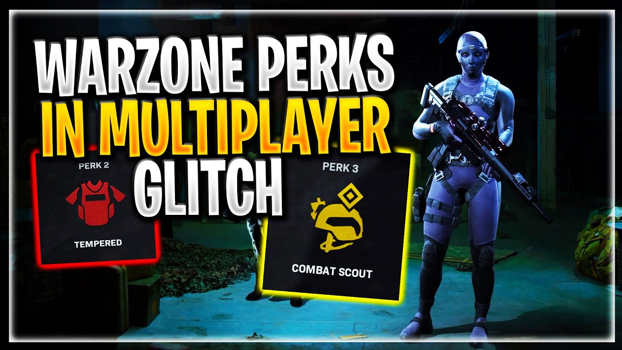 Warzone Perks In Modern Warfare Multiplayer Glitch | Wallhacks & Armor Perk Glitch