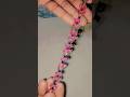 DIY Aesthetic bracelet ✨🩷|| how to make easy bracelet|| #shorts #bracelet #yt #trending #handmade
