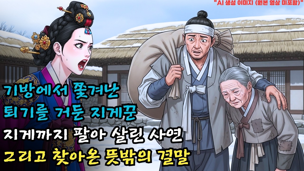 기방에서 쫓겨난 늙은 퇴기를 지게 짐 팔아 쌀 사서 먹여 살린 지게꾼 | 야담 · 설화 | 오디오북