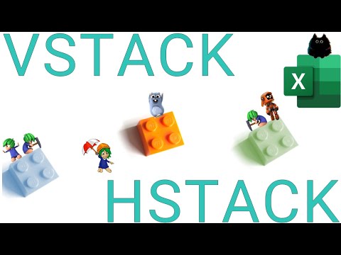 Excel : VSTACK et HSTACK (ASSEMB.V, ASSEMB.H) - Tutoriel pratique