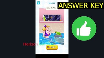 Brain Rush - Thinking Puzzle LEVEL 73 Where is prince - Gameplay Walkthrough Android IOS