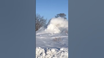 THREE special Trains Fight TONS of Snow!