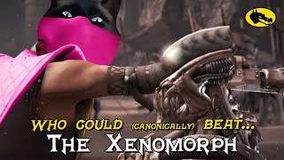 Who Could (canonically) Beat The Xenomorph? #MortalKombat | ETN
