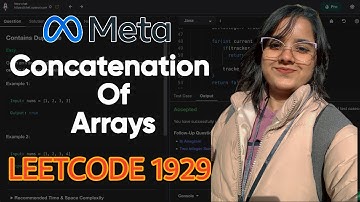 DSA Day-01 | Concatenation of Arrays - Leetcode 1929 | JAVA & C++
